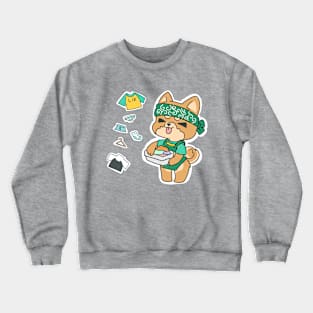 Shiba's Laundry Time! Crewneck Sweatshirt